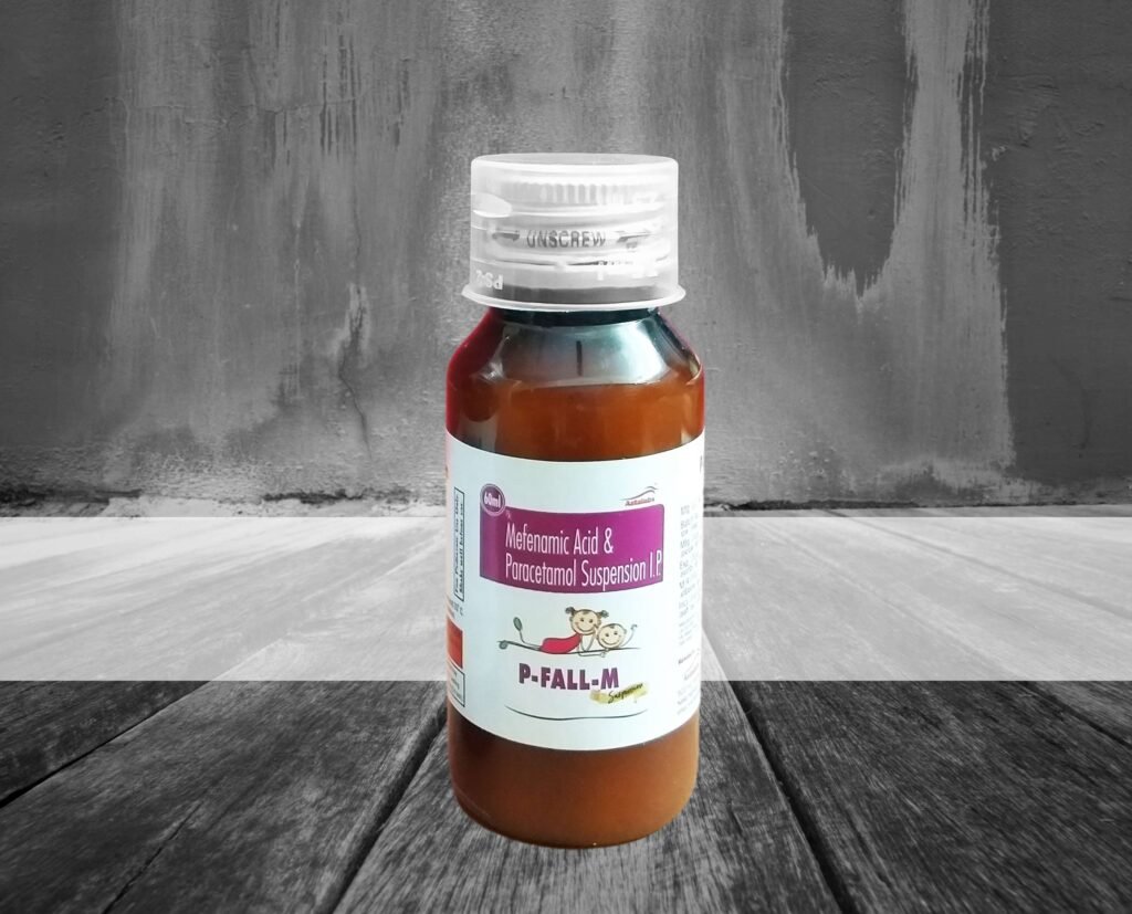 MEFENAMIC ACIS 50 MG WITH PARACETAMOL 125 MG PEDIATRIC ORAL SUP