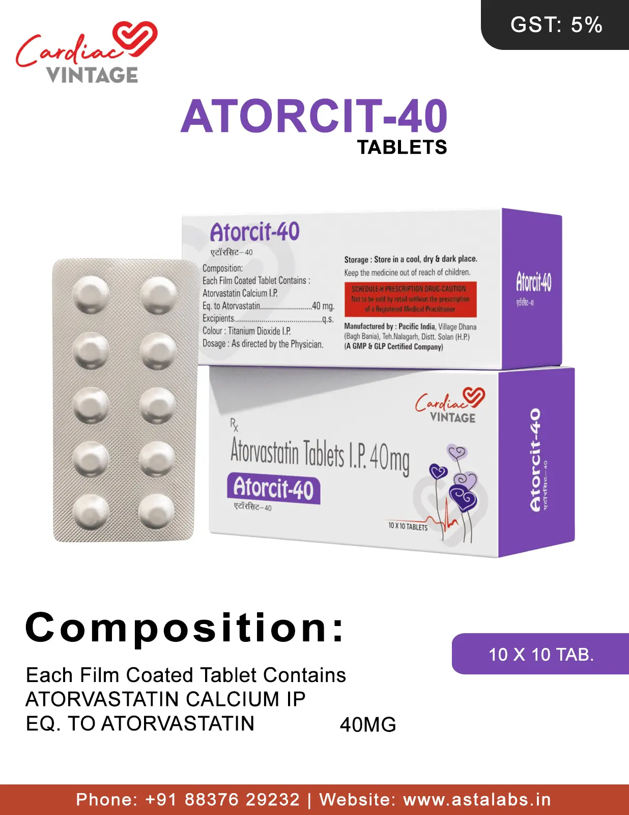 ATORCIT-40 TAB