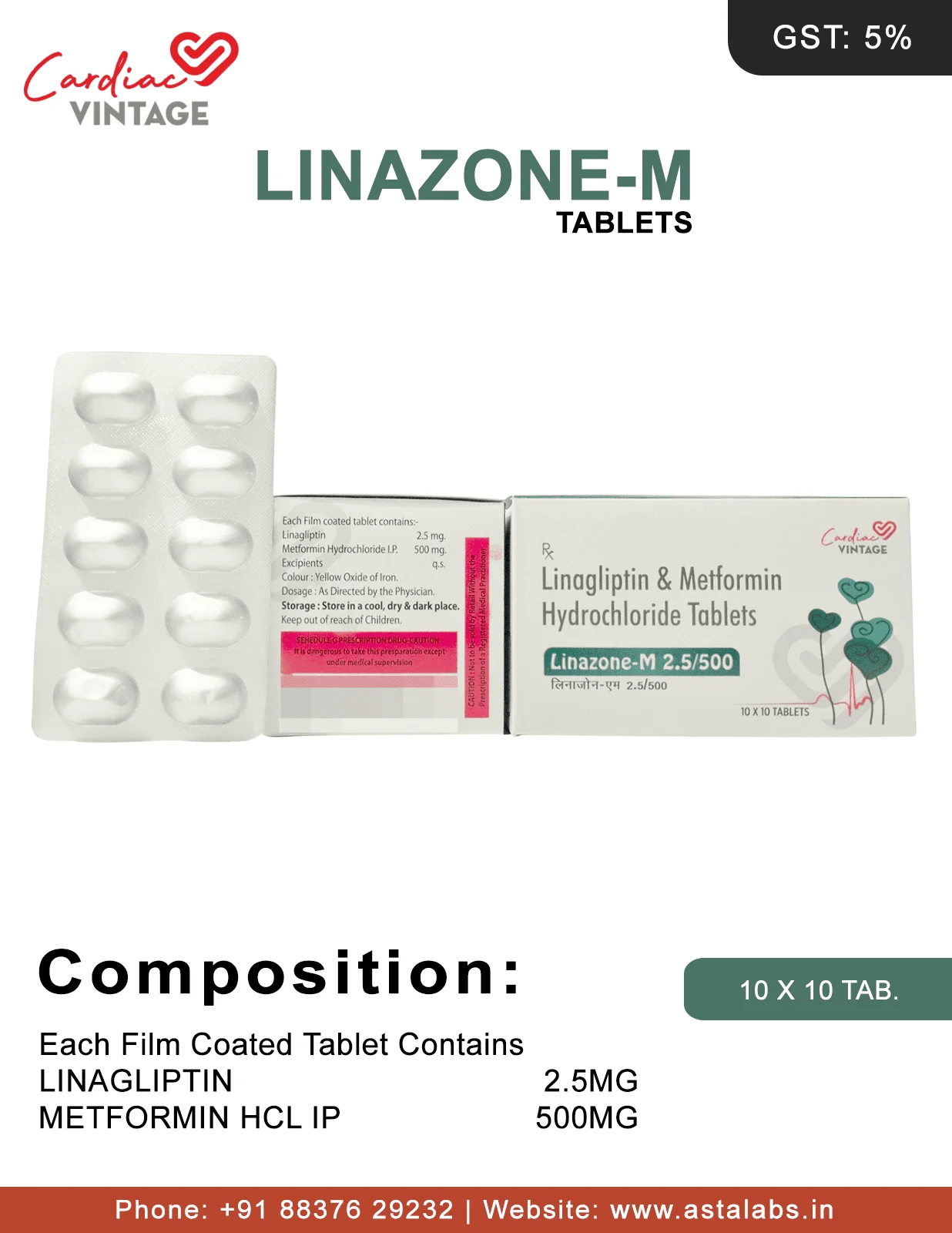 LINAZONE-M TABLETS