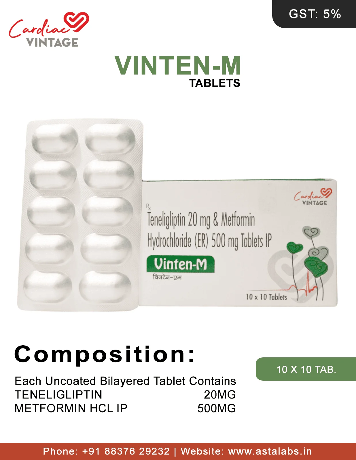 Vinten-M Tablets