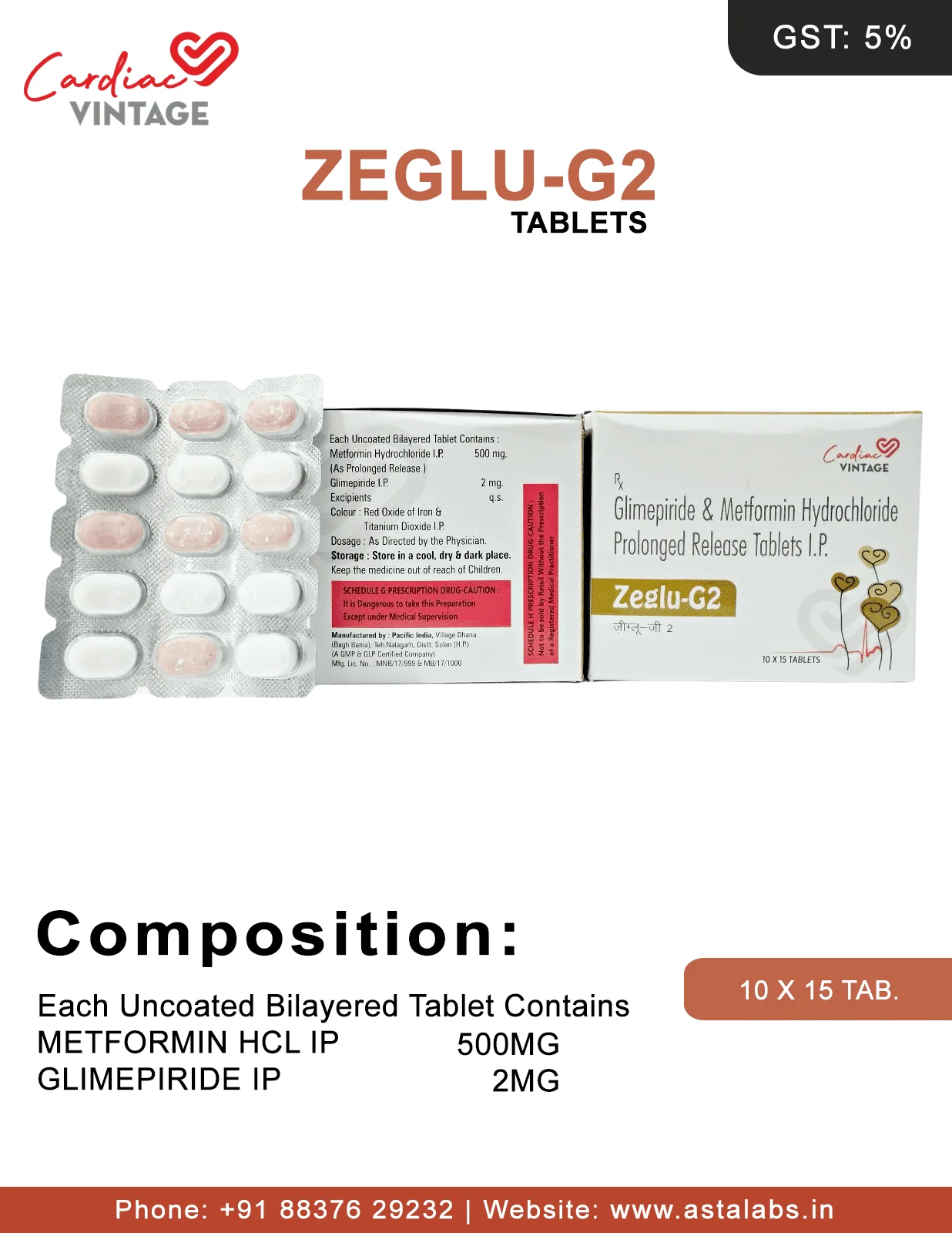 Zeglu-GP2 Tablets