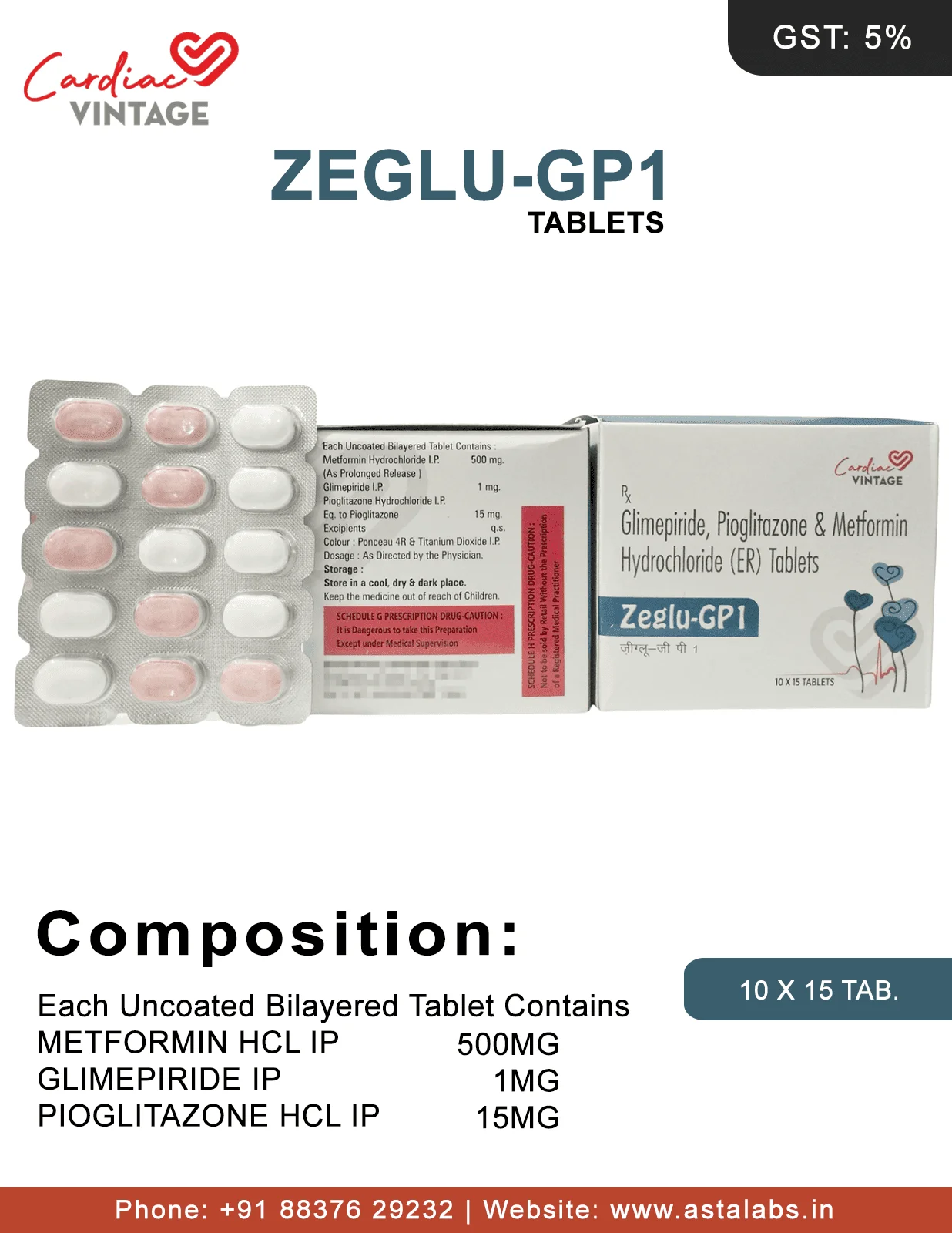 Zeglu-GP1 Tablets