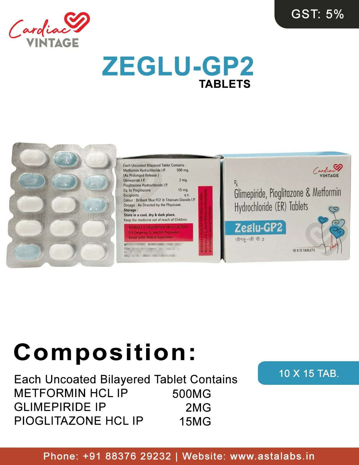 Zeglu-GP2 Tablets