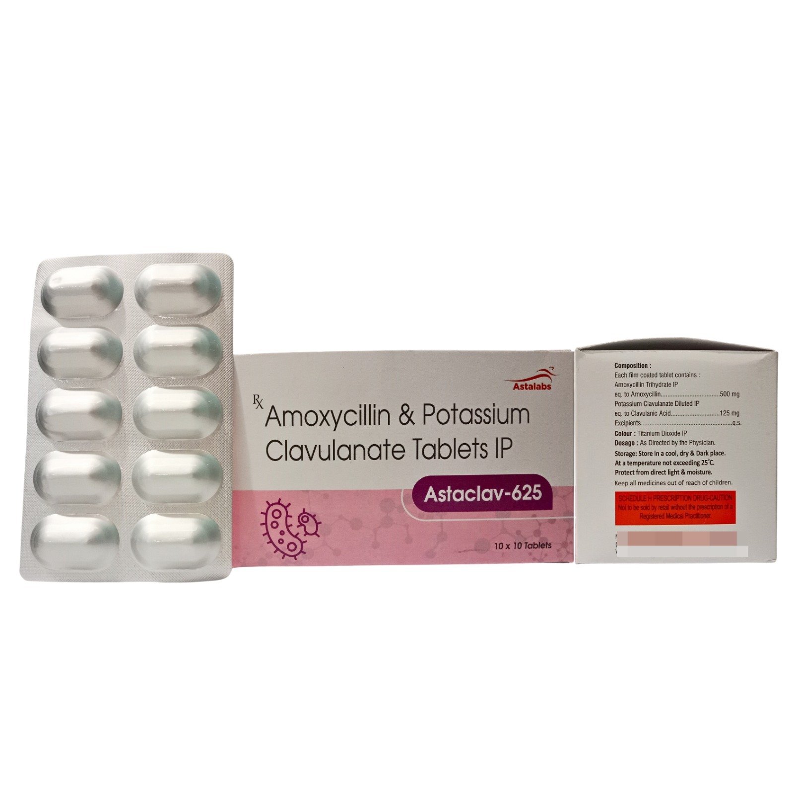 ASTACLAV-625 TAB10X10 PACKING