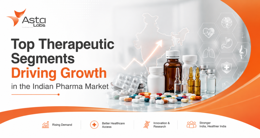 Top Therapeutic Segments Driving Growth in the Indian Pharma Market