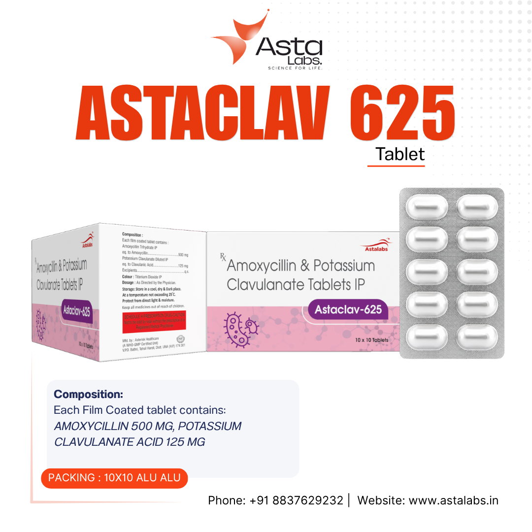 ASTACLAV 625 TABLETS