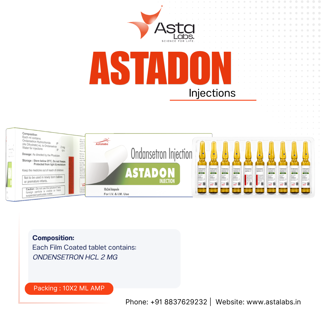 ASTADON Injection – Ondansetron HCl 2 mg