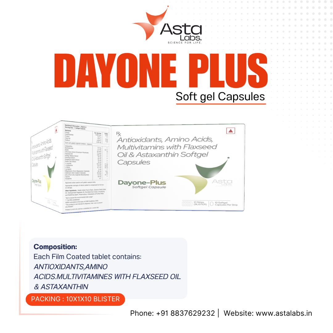 DAYONE-PLUS Softgel Capsules | Multivitamins & Antioxidants