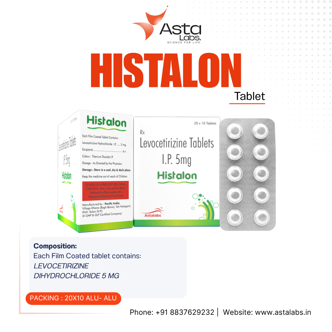 HISTALON Tablet | Levocetirizine Dihydrochloride 5 mg
