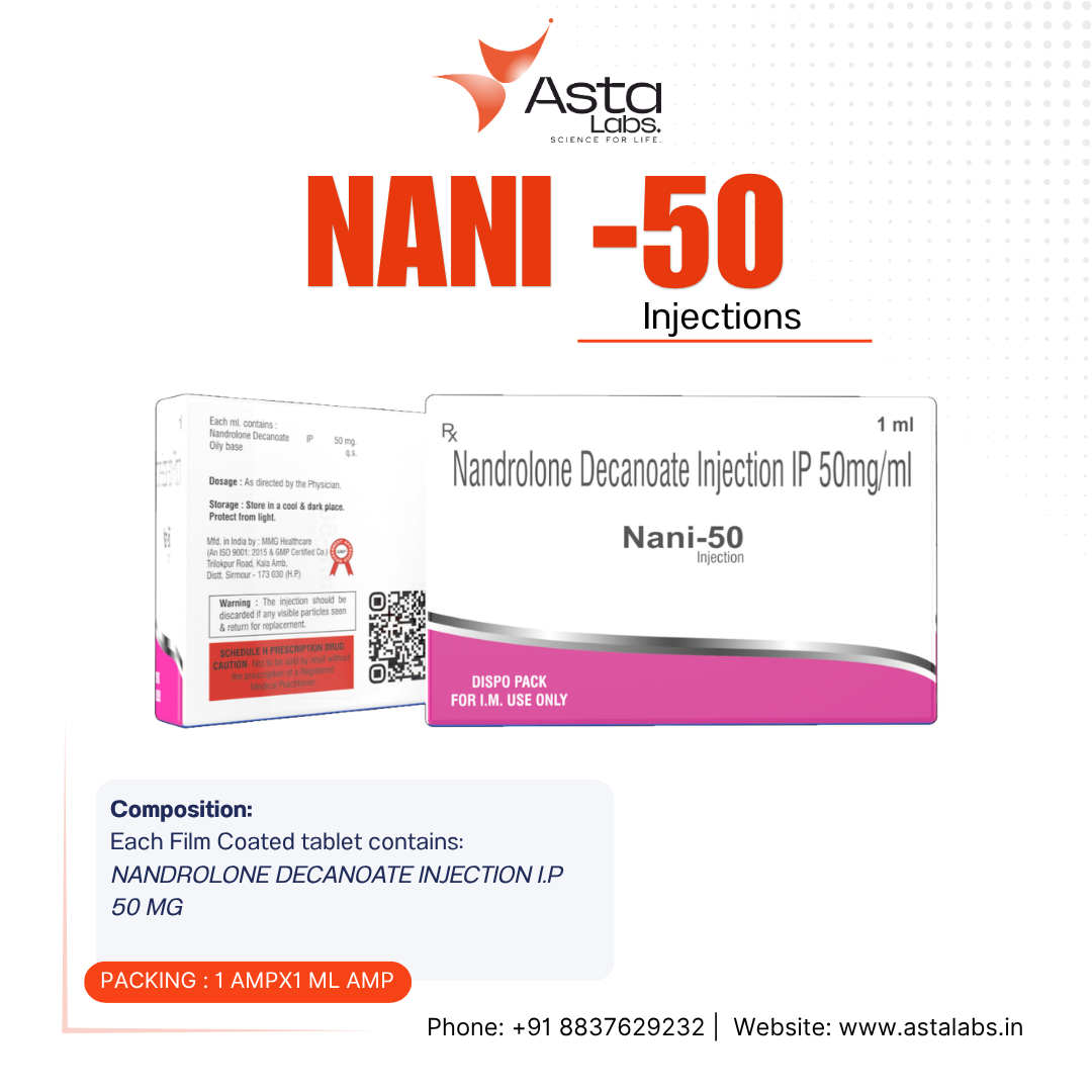 NANI-50 Injection – Nandrolone Decanoate 50 mg