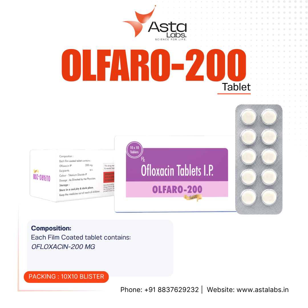 OLFARO-200 Tablets | Ofloxacin 200 mg