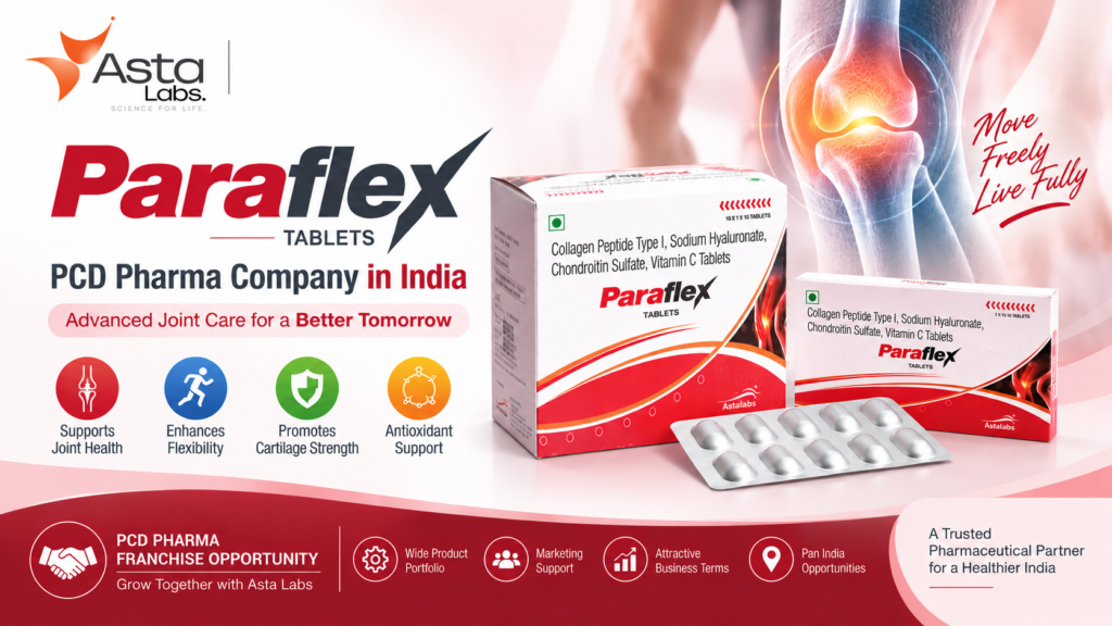 Paraflex Tablet PCD Pharma Company in India | Asta Labs